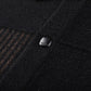 Men’s Casual Button Tweed Jacket with Lapel Collar