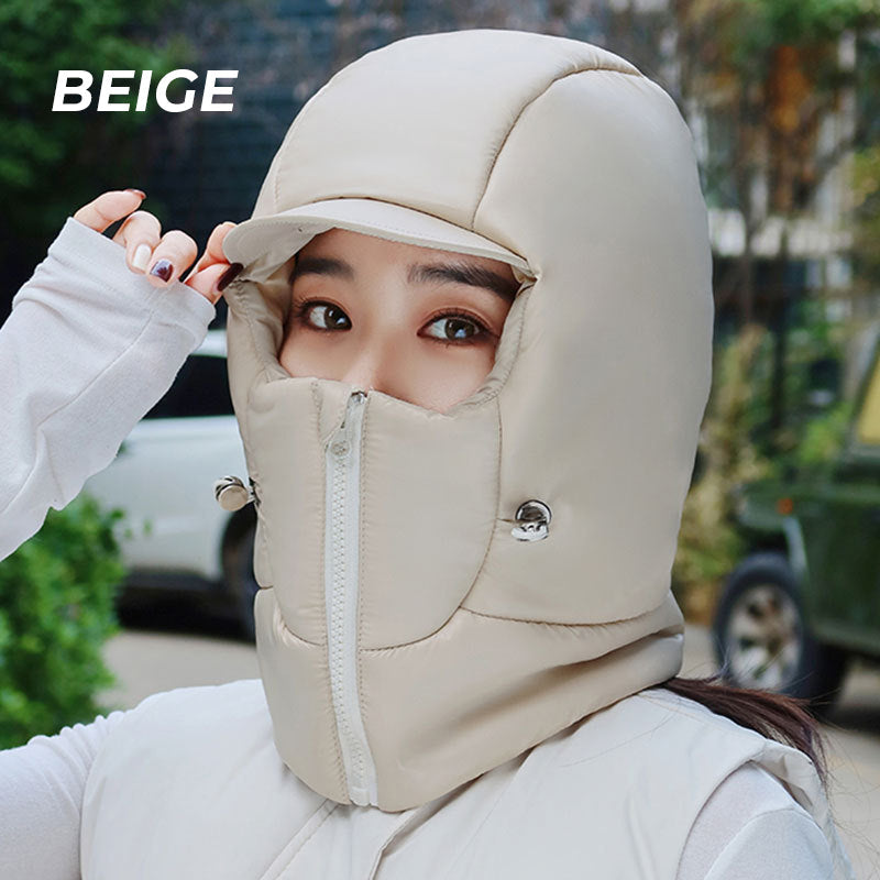 Winter-Ready Thermal Wind-Proof Hood