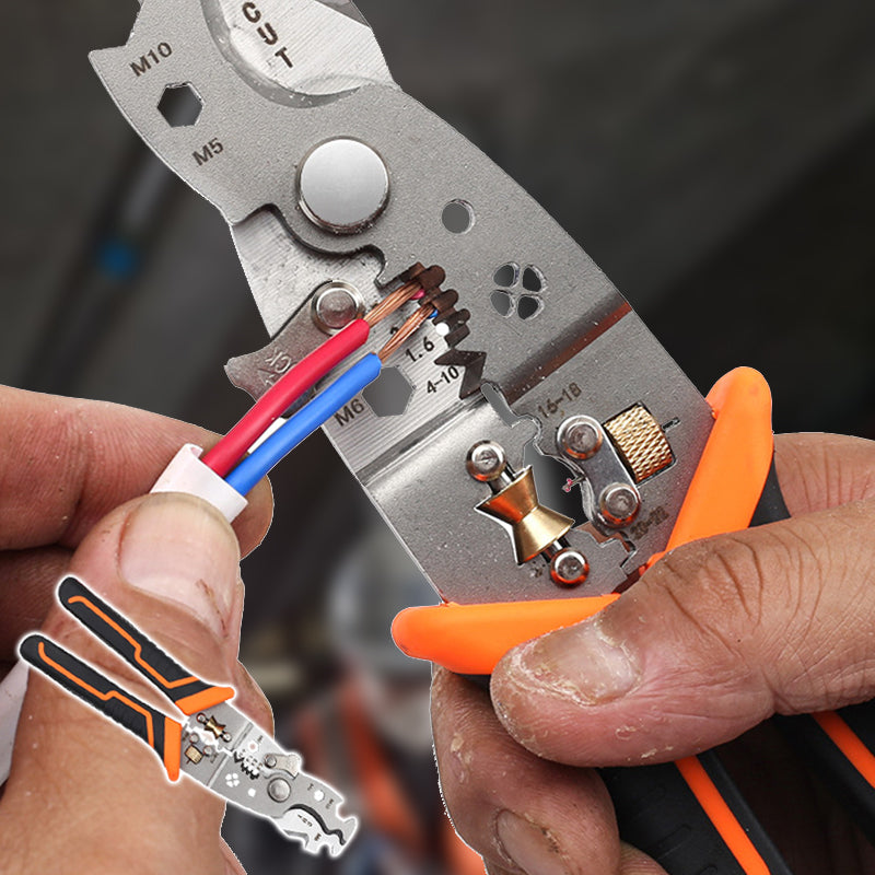 🔧Multifunctional Wire Stripper Crimping Pliers