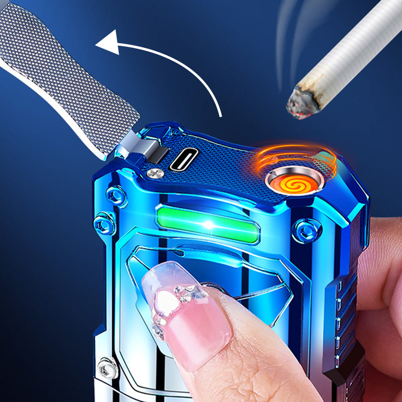 🔥Hot Sale🔥Portable Rechargeable Razor With Ignition & Tri-Color Lights