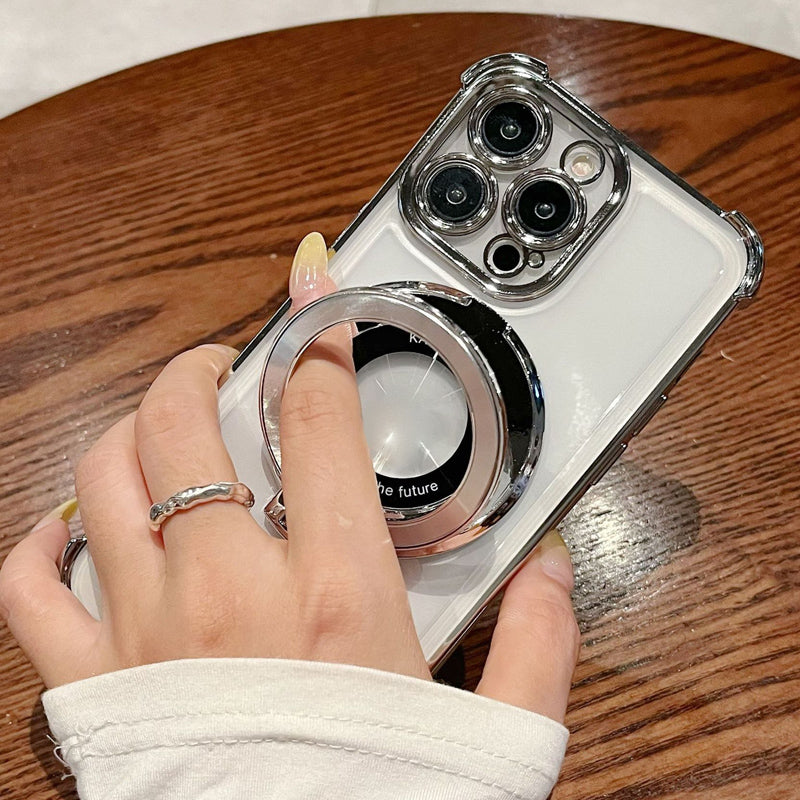 🔥Limited Time 50% OFF🔥Magnetic Lens Protective Phone Case with Stand