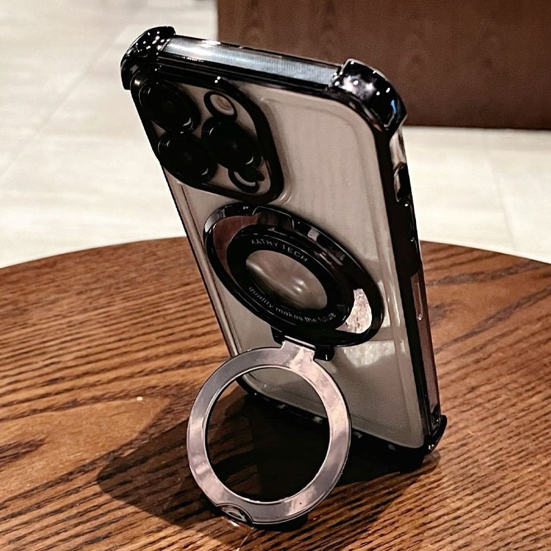 🔥Limited Time 50% OFF🔥Magnetic Lens Protective Phone Case with Stand