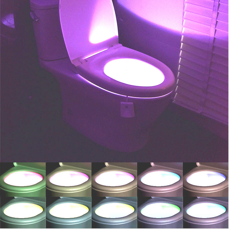 Waterproof LED Rechargeable Toilet Smart Night Light