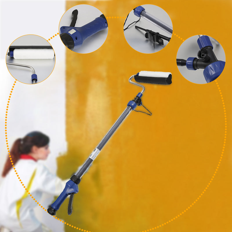 Multi-Functional Self-Priming Telescopic Paint Roller Brush