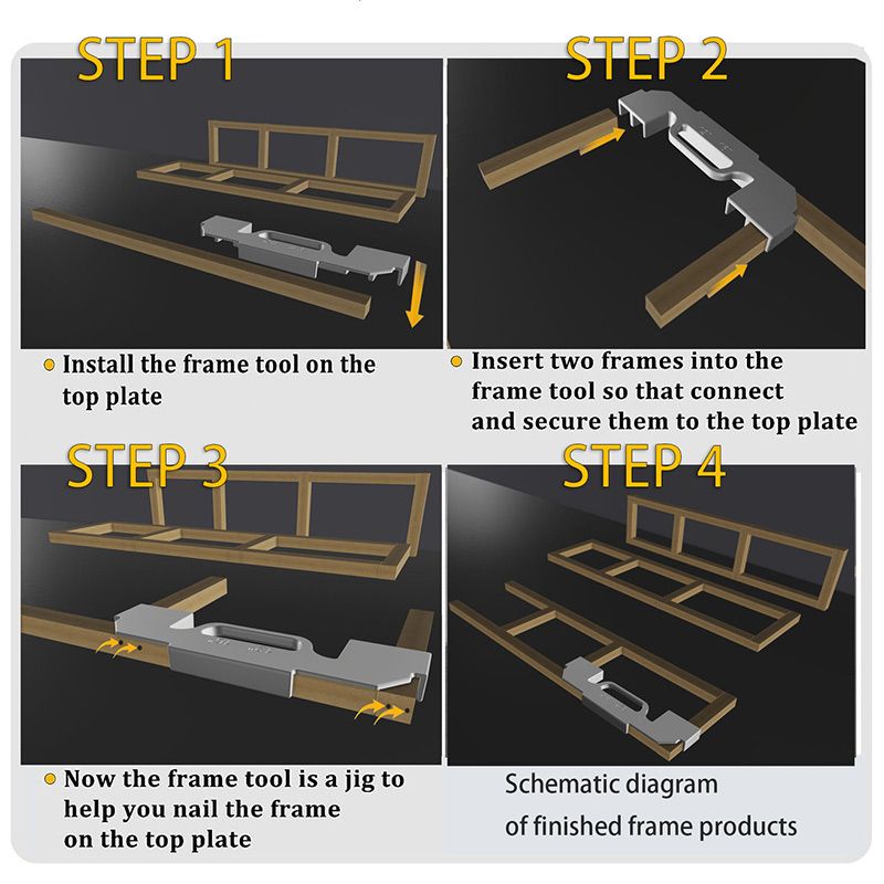 🔥Precision Wall Stud Framing Tool