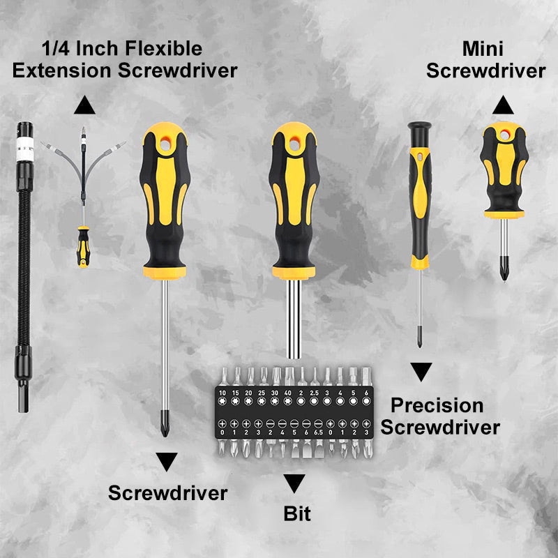 42PCS Magnetic Screwdriver Set with Case