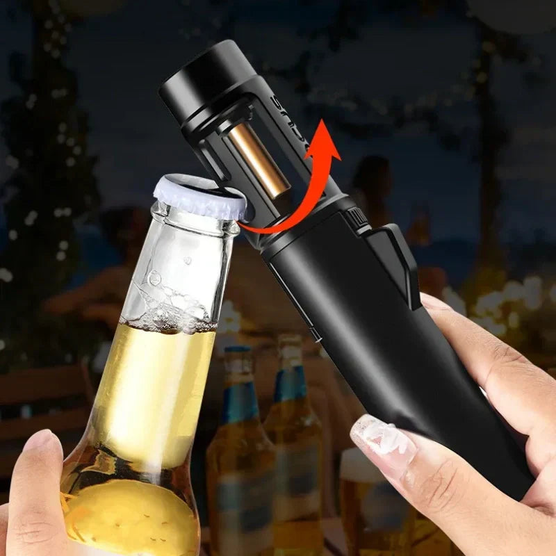 Portable Adjustable Refillable Butane Jet Lighter