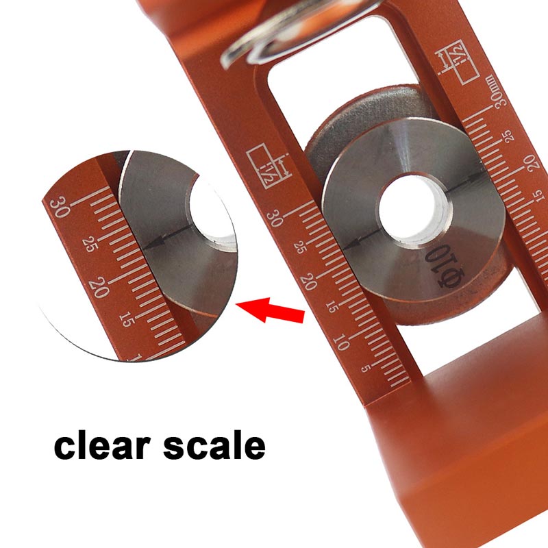 Cabinet Vertical Positioning Clamp and Drill Bill Set