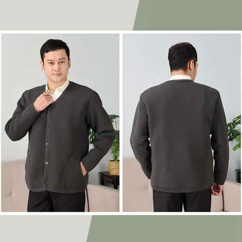 Men's Warm Wool Lined Jacket