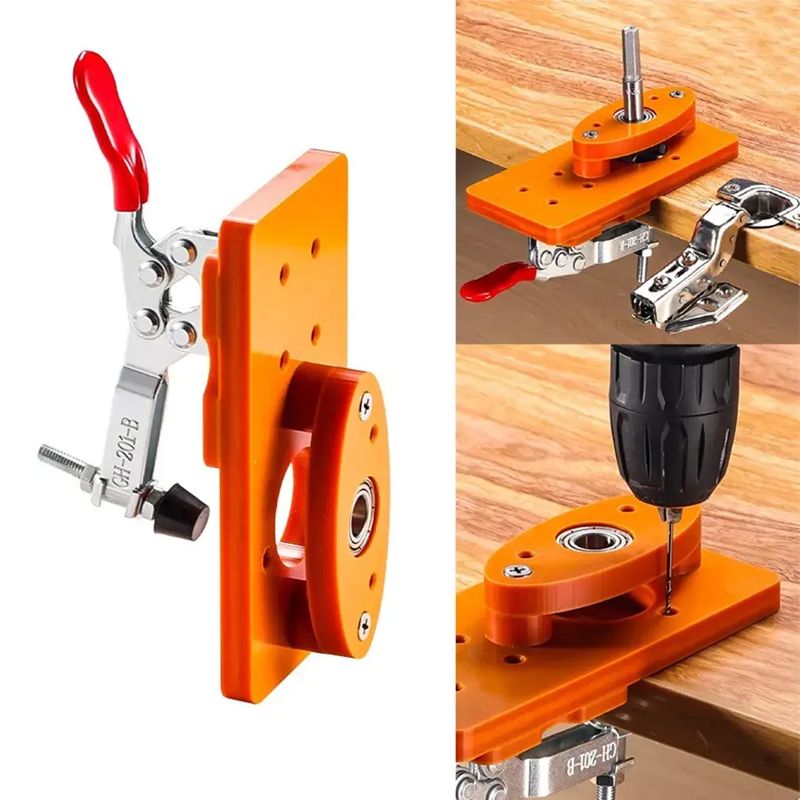 🎅Christmas Pre-Sale🎁35mm Hidden Cabinet Door Hinge Hole Opening Locator