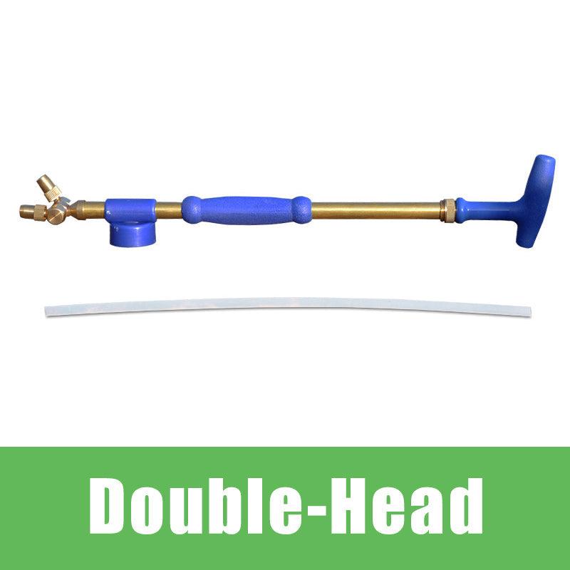 🌸 Double-Ended Copper Rod Manual Spray Gun – Reciprocating Air Pressure for Easy Flower Watering 💦🛠️