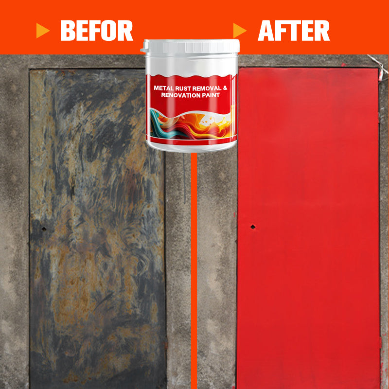 Metal Rust Removal & Renovation Paint