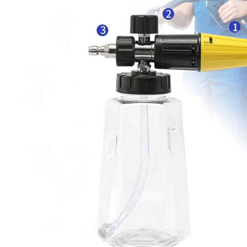 Dual-Head Foam Sprayer for Car Washing