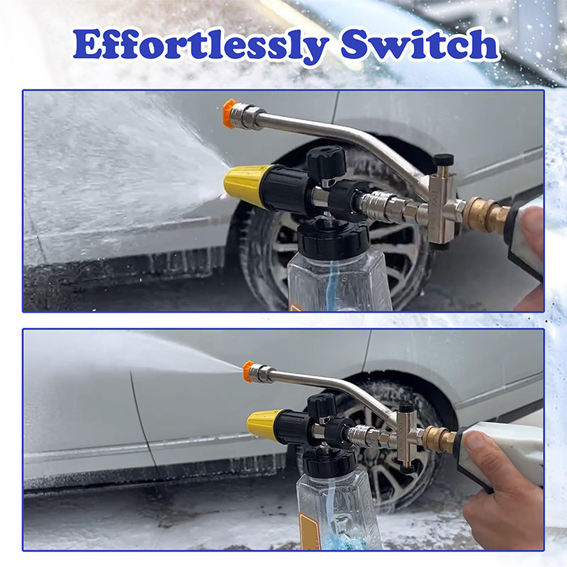 Dual-Head Foam Sprayer for Car Washing