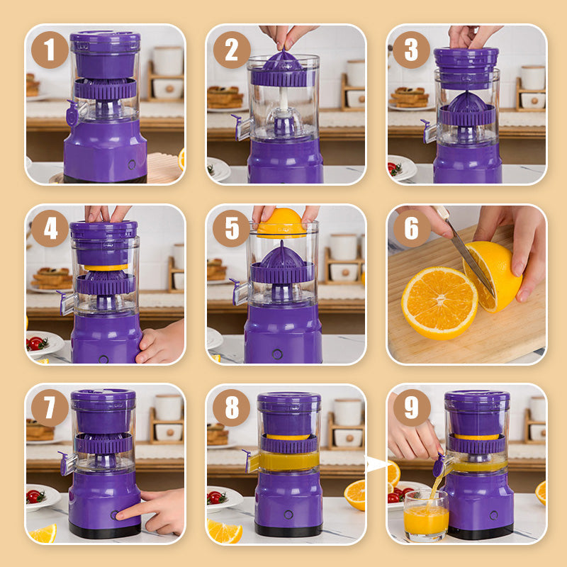 50%off🍎Portable Electric Rechargeable Citrus Juicer Machines