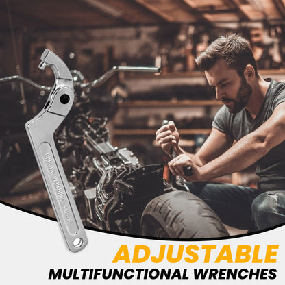 Adjustable Multifunctional Square & Round Wrenches