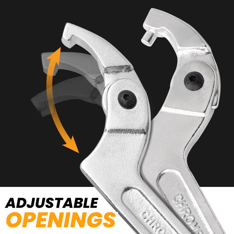 Adjustable Multifunctional Square & Round Wrenches