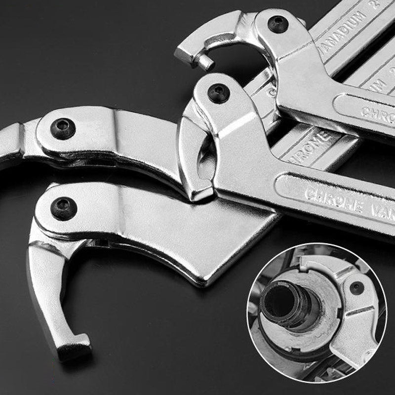 Adjustable Multifunctional Square & Round Wrenches