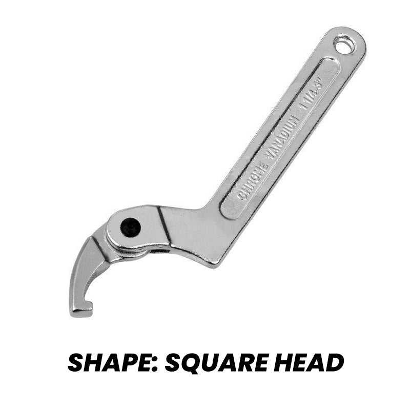 Adjustable Multifunctional Square & Round Wrenches