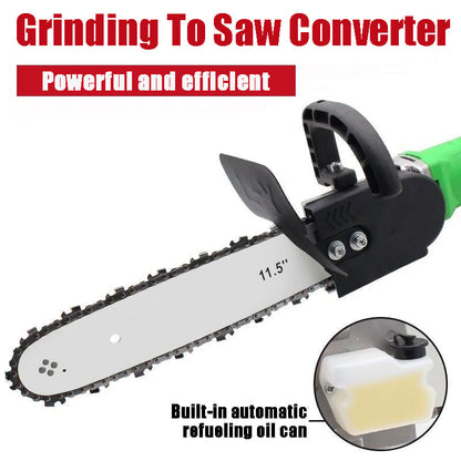 🔥Half price today Ends soon🔥Angle Grinder Converted Electric Chainsaw Kit