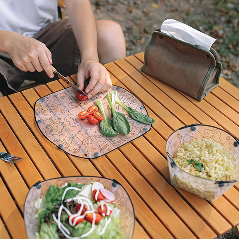 Portable Lightweight Outdoor Folding PP Utensils