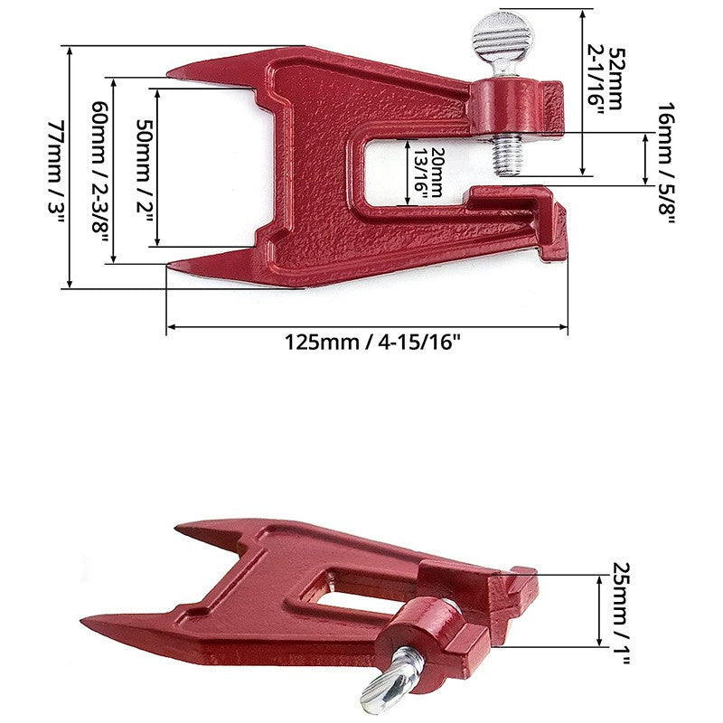 Portable Chainsaw Filing Vise