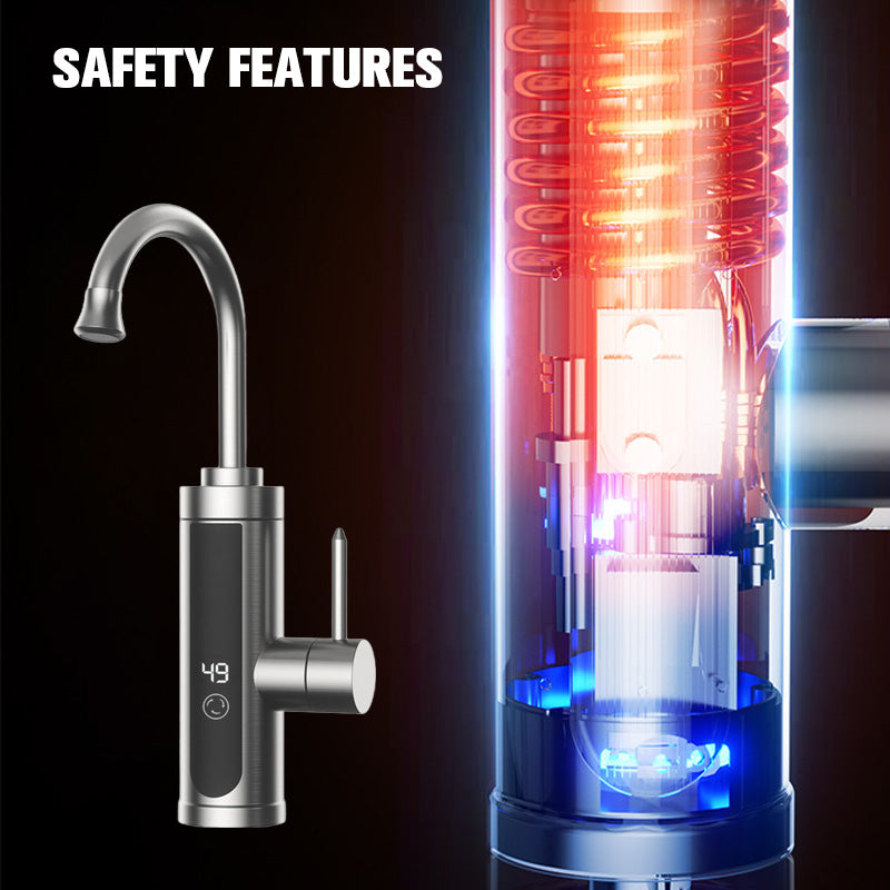 Stainless Steel Instant Hot Water Tap