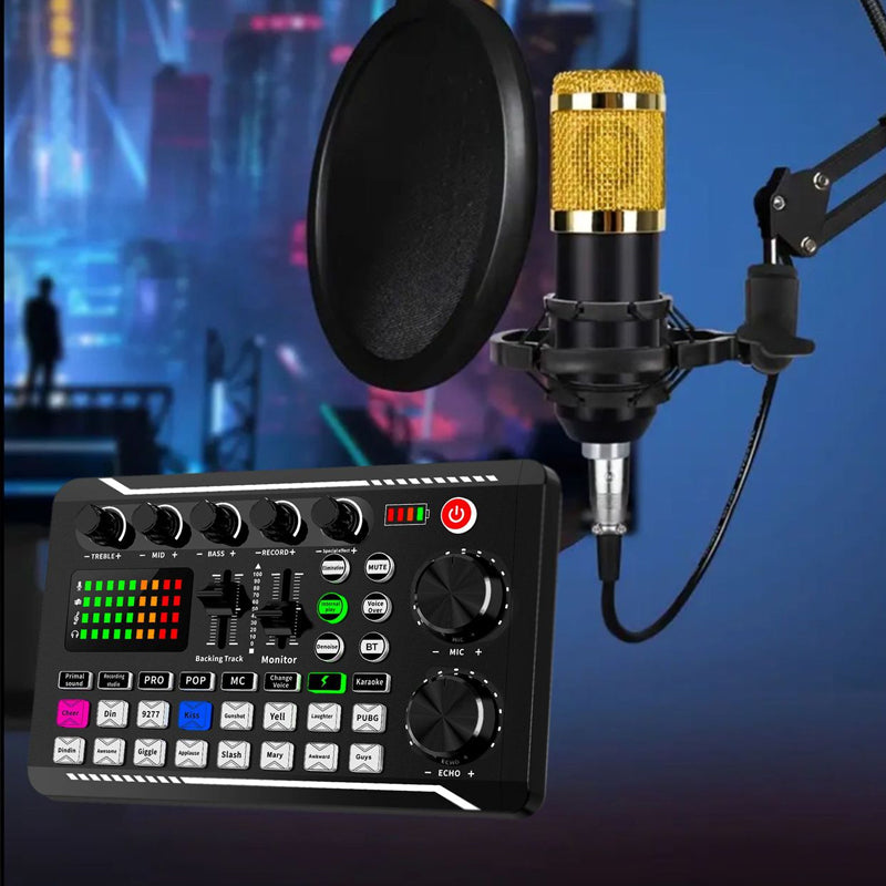 🔥Christmas sale is ending soon🔥Live Streaming Audio Set with Microphone