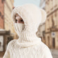 🔥[Bottom discount] 👍Women's winter one-piece knitted hat, scarf and mask