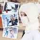 🔥[Bottom discount] 👍Women's winter one-piece knitted hat, scarf and mask