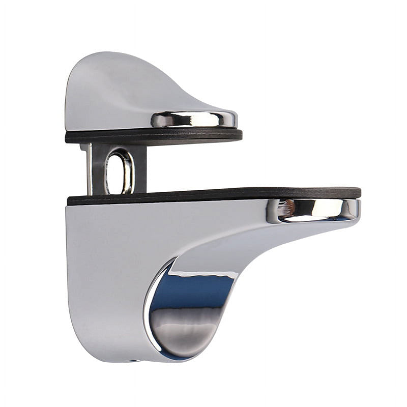 Adjustable Clamp Shelf Bracket for Wood & Glass