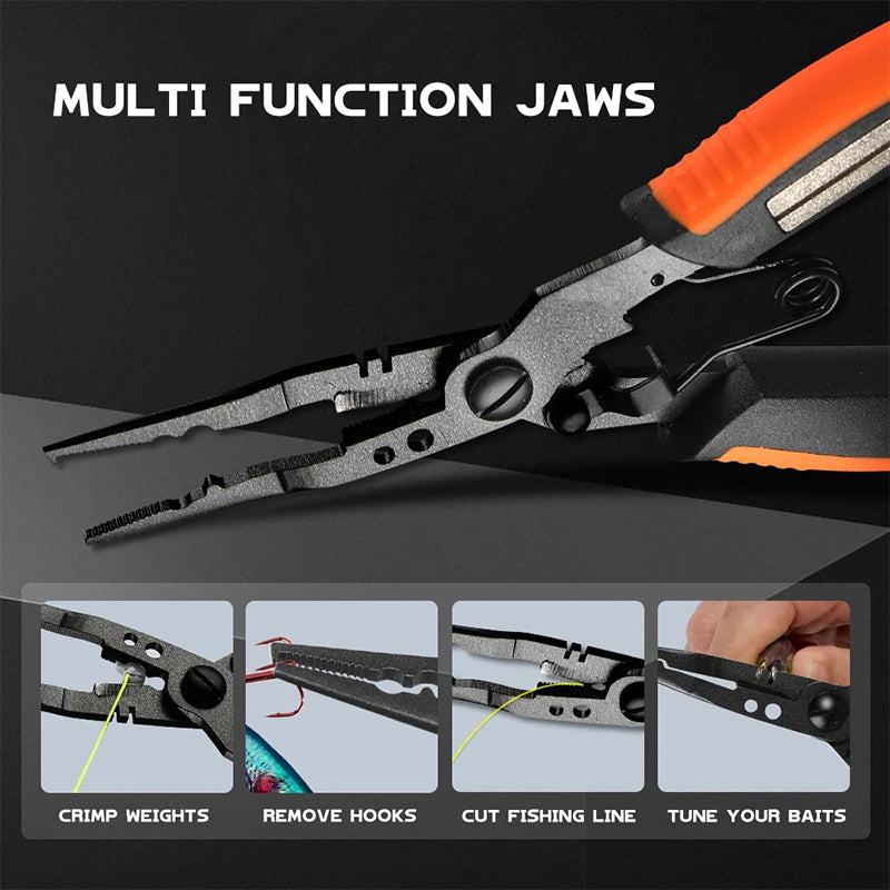 Stainless Steel Multifunction Fishing Pliers