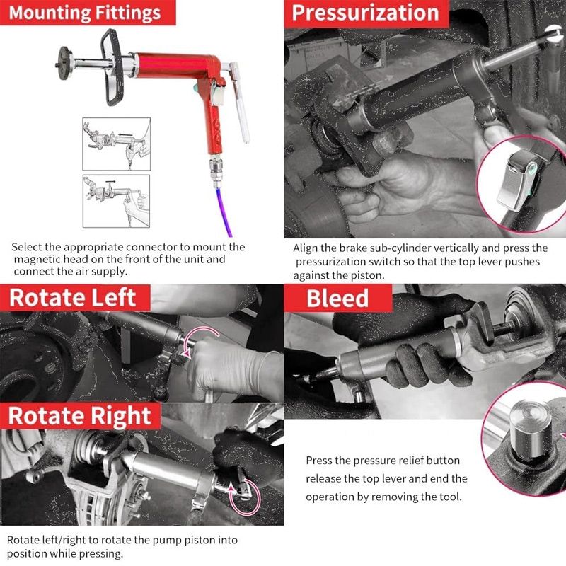 24pcs Pneumatic Brake Caliper Compression Tool（59% OFF）