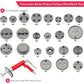 24pcs Pneumatic Brake Caliper Compression Tool（59% OFF）