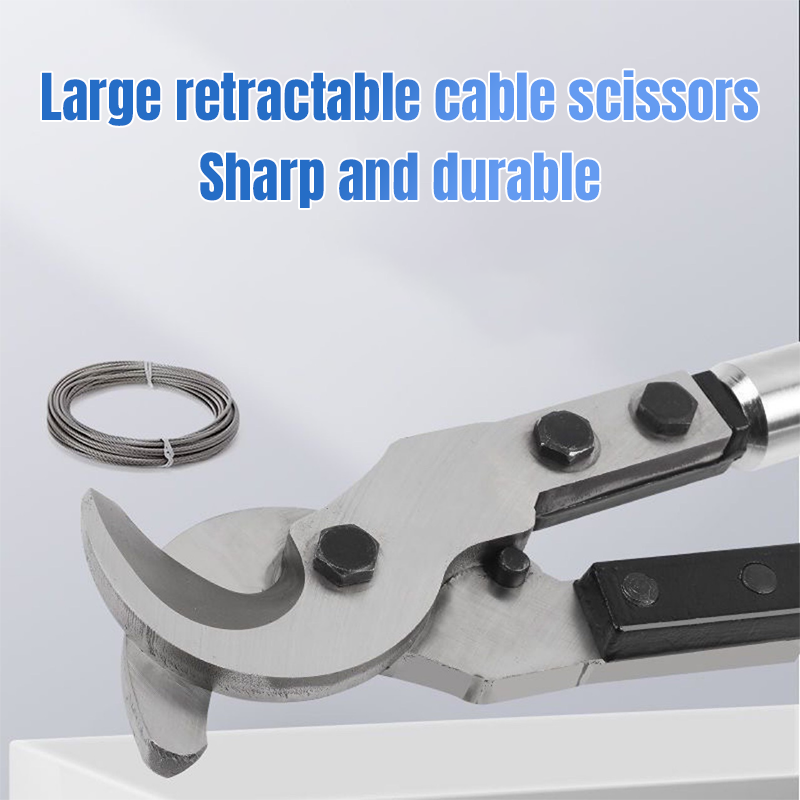 Industrial-Grade Smooth-Action Manual Cable Cutter