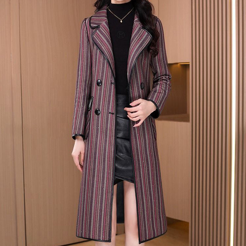 Women's Elegant Reversible Double-Sided Coat