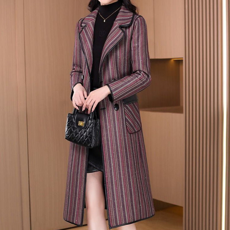 Women's Elegant Reversible Double-Sided Coat