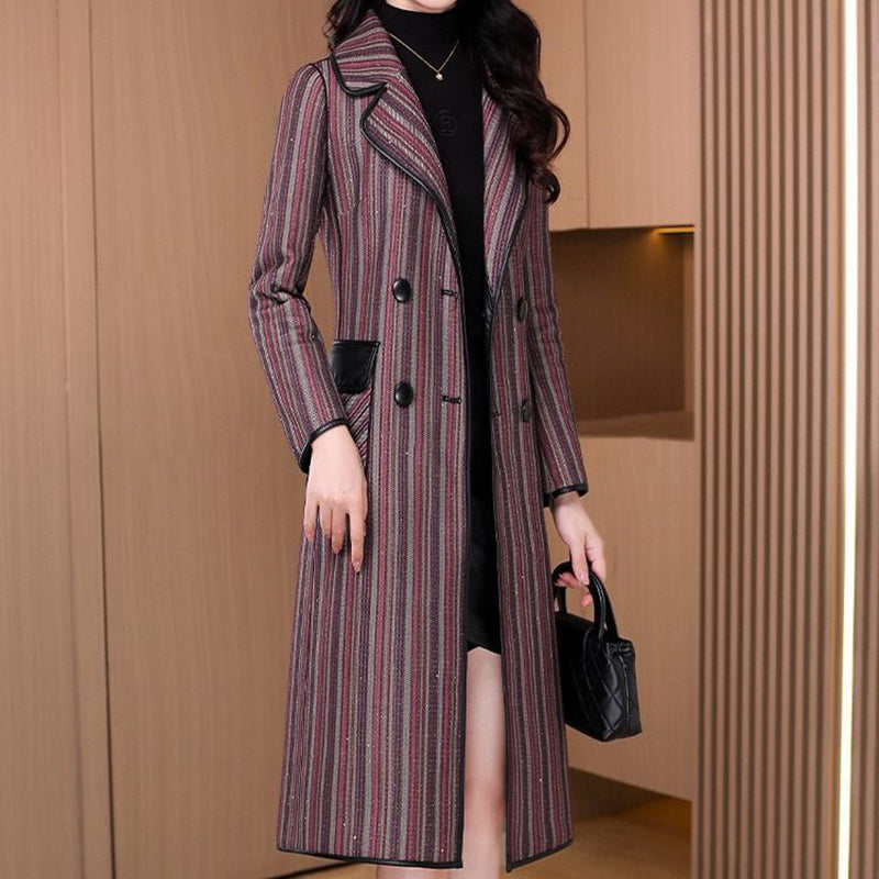 Women's Elegant Reversible Double-Sided Coat