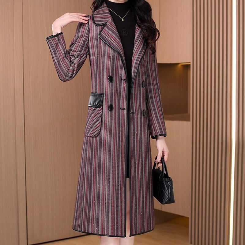 Women's Elegant Reversible Double-Sided Coat