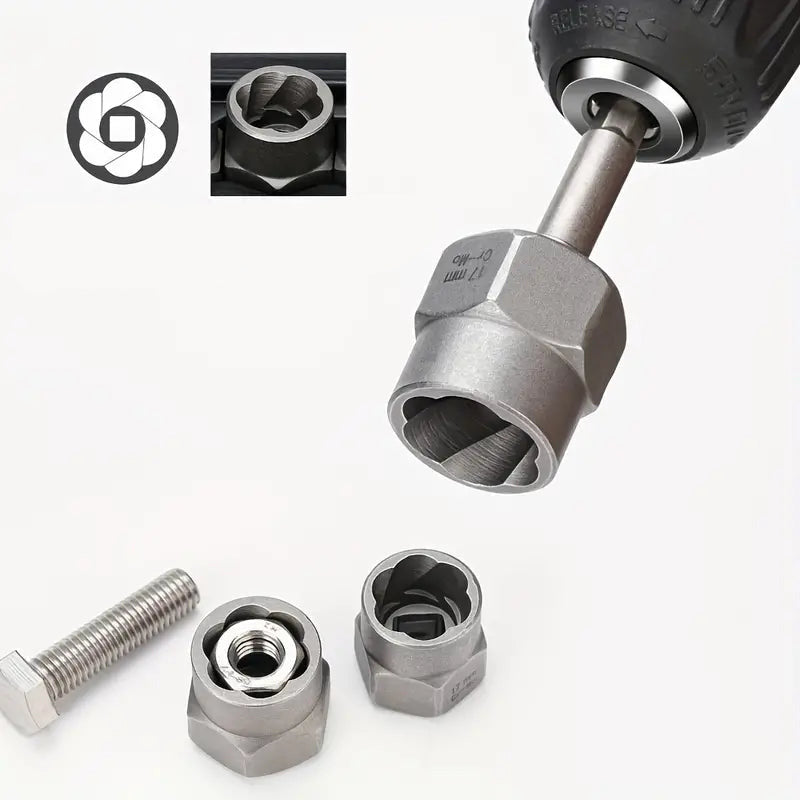 ⚡Hot Sale 50% OFF 🔩Damaged Screw And Bolt Extractor Set🚗