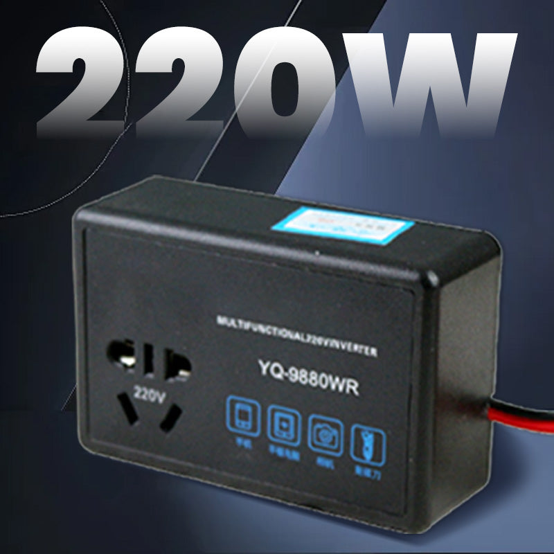 Multifunctional 12V 24V to 220V Car Power Invertor