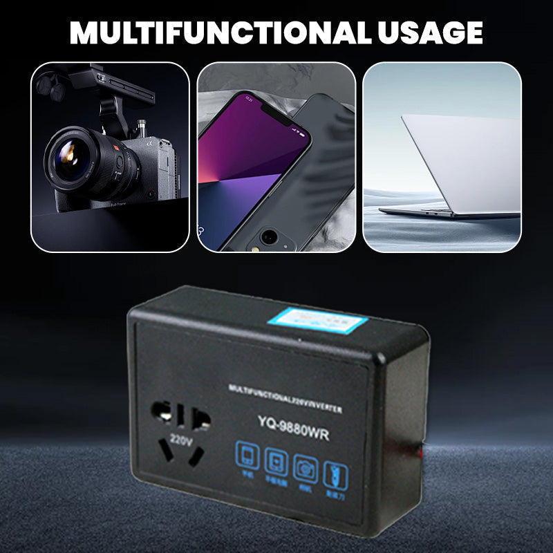 Multifunctional 12V 24V to 220V Car Power Invertor