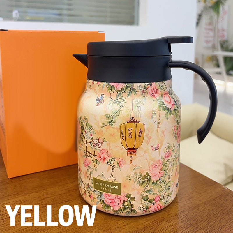 ⏳Time-Limited Special⏰Insulated Teapot with Strainer – Brew whole leaf tea freely – Stays hot for hours, pours perfectly – your quiet moment companion 🍂☕