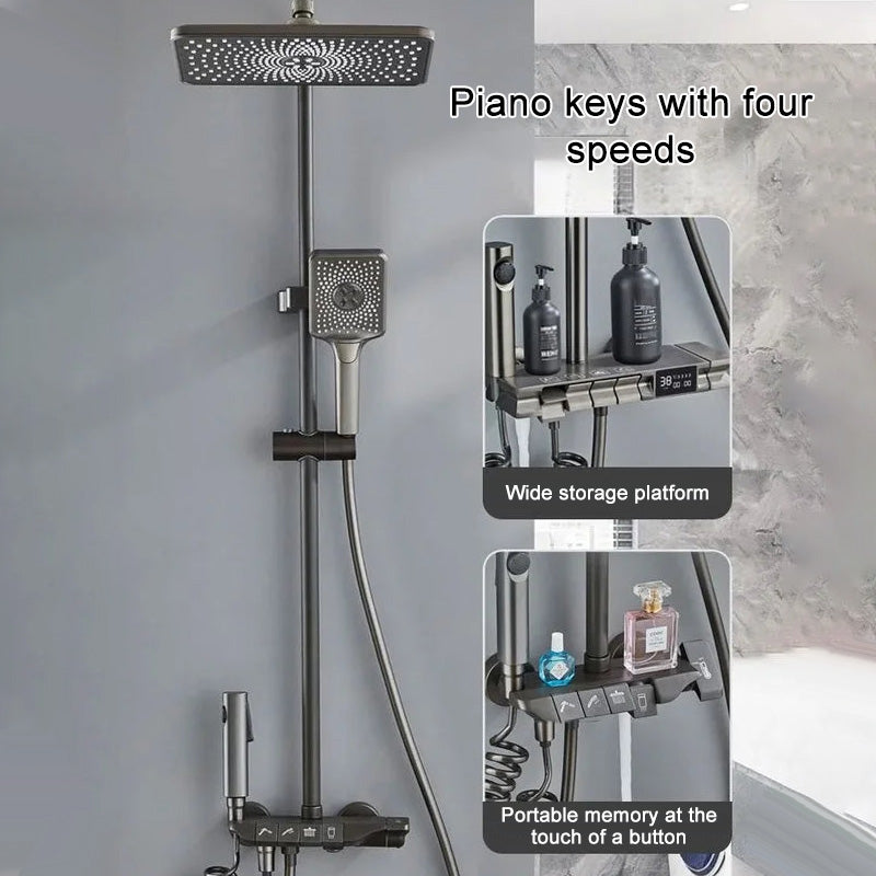 🔥2025 New Products🔥Intelligent Shower Set With Constant Temperature Under Pressure