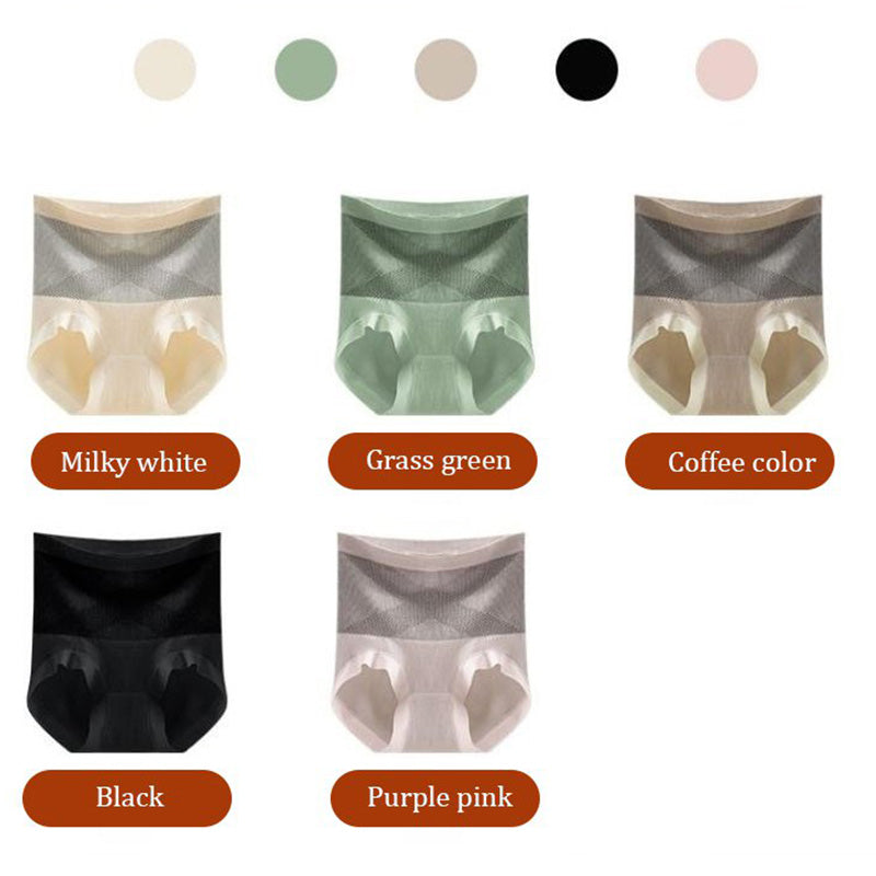 🔥2025 HOT SALE🔥 Silk High Waist Seamless Belly Panty