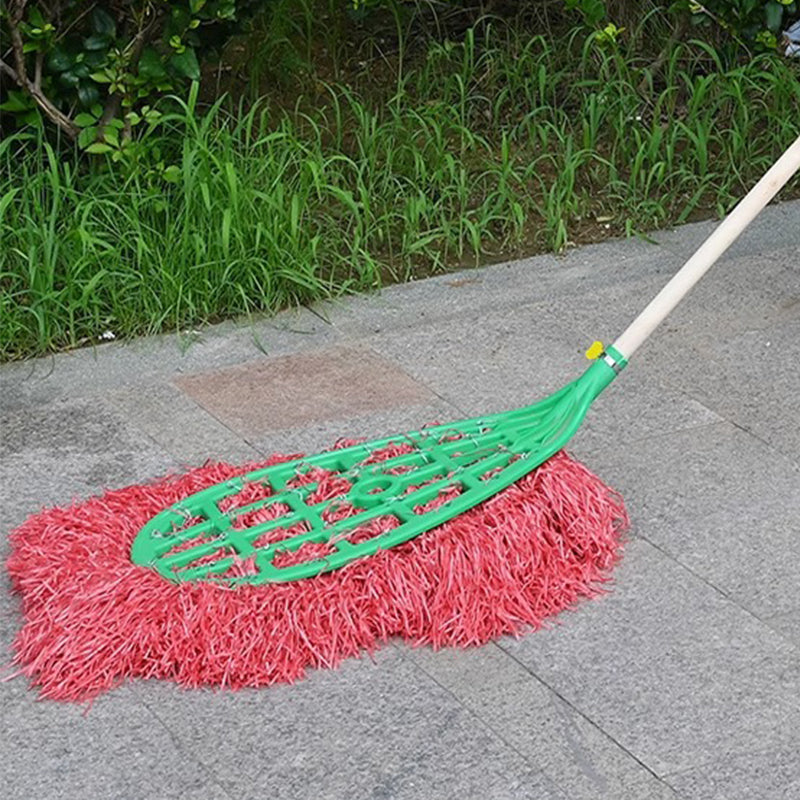 Extra Large Soft Plastic Broom Head for Outdoor Use