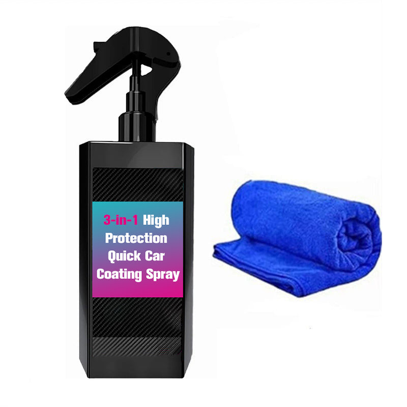 🔥LIMITED SALE 50% OFF🔥3-in-1 High Protection Quick Car Coating Spray