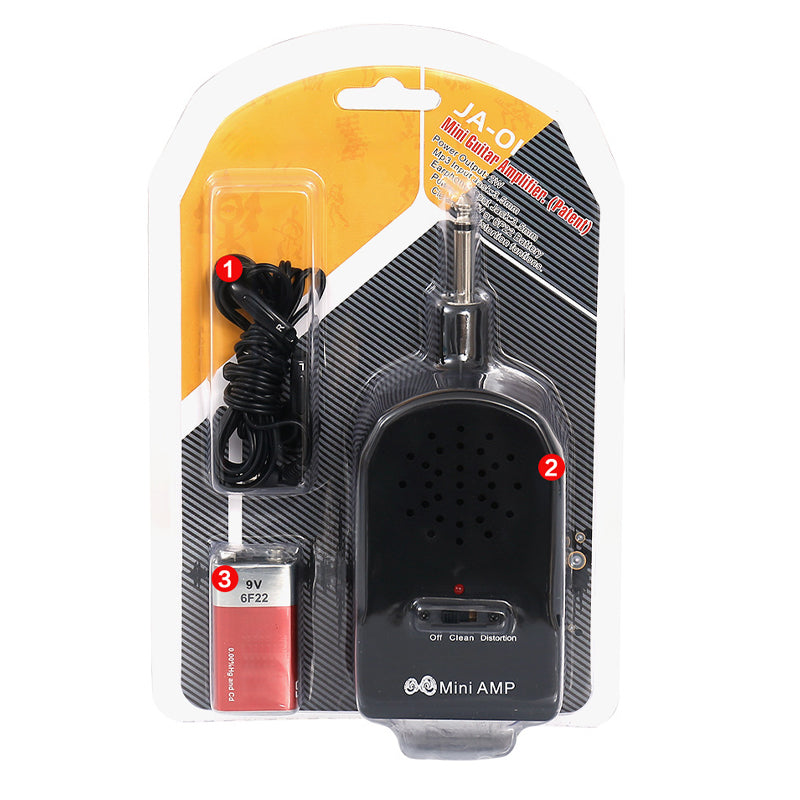 🔥 Mini Guitar Amp Pro 🎸 30W HD Sound 🔊20H Playtime 🔋Busking Ready 🌆