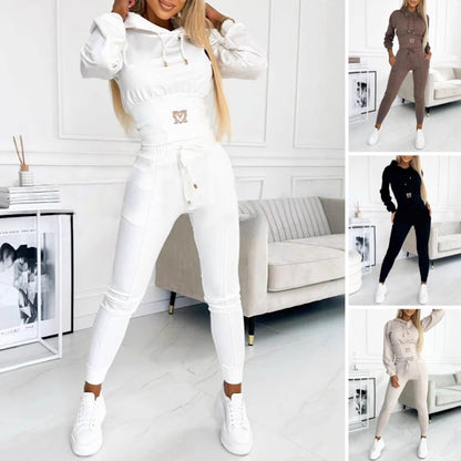 🌸2025 HOT SALE -54%OFF Women's Two-Piece Hooded Tracksuit Set