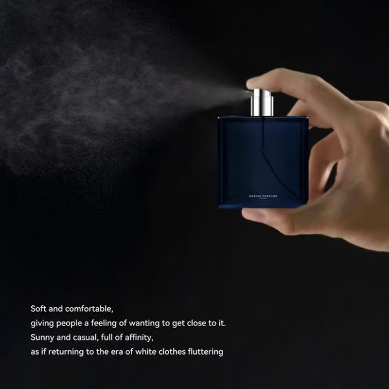 Natural Long-Lasting Marine Perfume | 24H Natural Sea Minerals & Zero Alcohol Burn